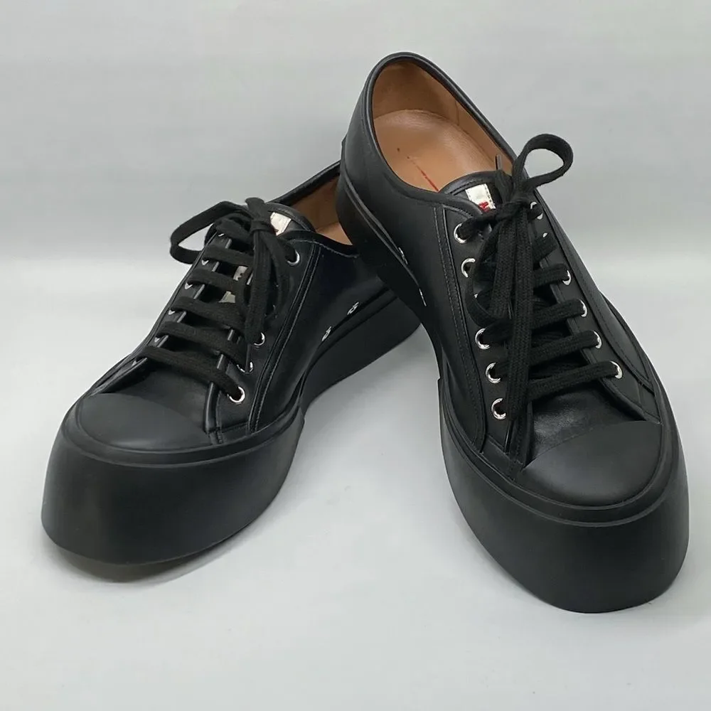 Marni Pablo Leather Low-Top Sneakers size 42/us size 9